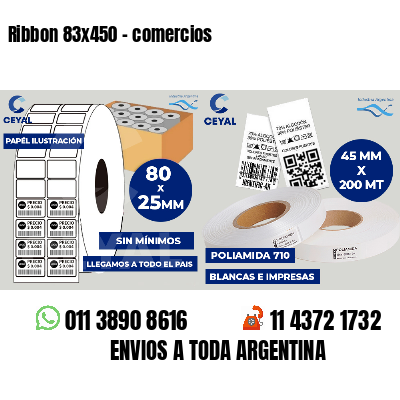 Ribbon 83x450 - comercios