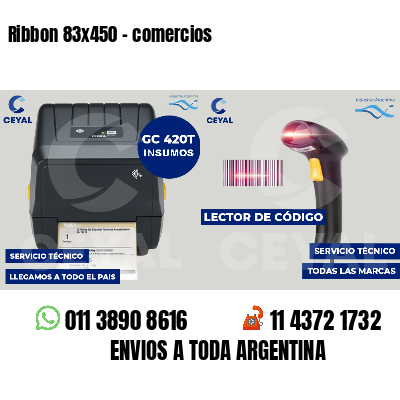 Ribbon 83x450 - comercios