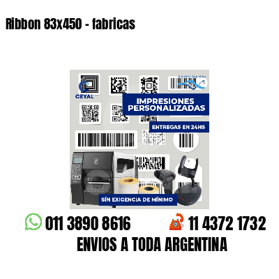 Ribbon 83x450 - fabricas