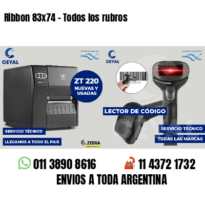 Ribbon 83x74 - Todos los rubros