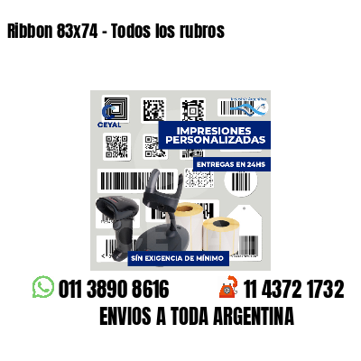 Ribbon 83x74 - Todos los rubros