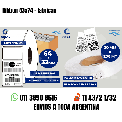 Ribbon 83x74 - fabricas