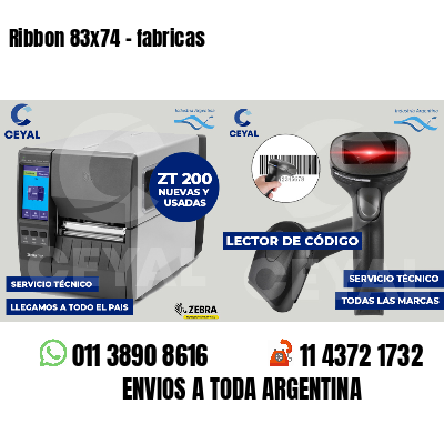 Ribbon 83x74 - fabricas