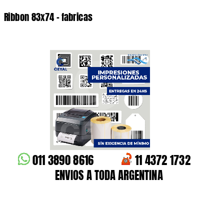 Ribbon 83x74 - fabricas
