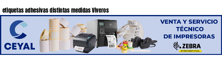 etiquetas adhesivas distintas medidas Viveros