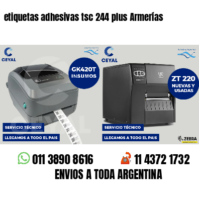 etiquetas adhesivas tsc 244 plus Armerías