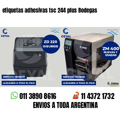 etiquetas adhesivas tsc 244 plus Bodegas