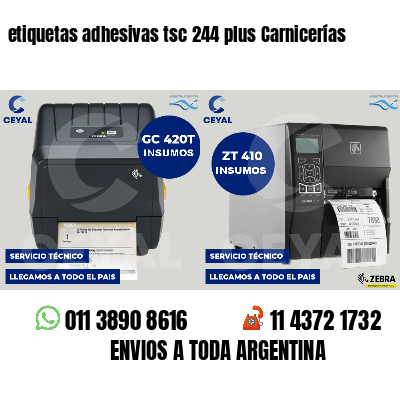 etiquetas adhesivas tsc 244 plus Carnicerías