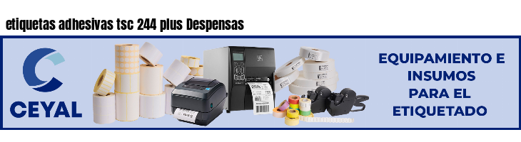 etiquetas adhesivas tsc 244 plus Despensas