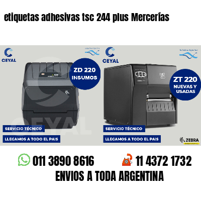 etiquetas adhesivas tsc 244 plus Mercerías