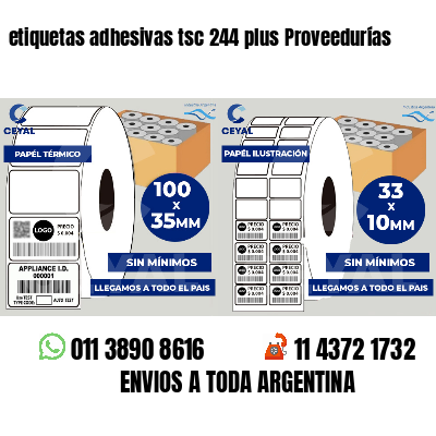 etiquetas adhesivas tsc 244 plus Proveedurías