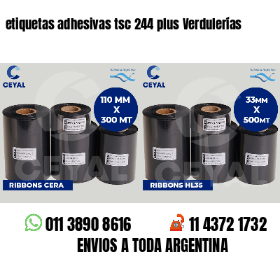 etiquetas adhesivas tsc 244 plus Verdulerías