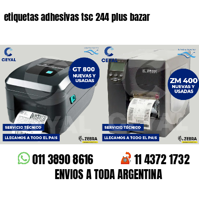 etiquetas adhesivas tsc 244 plus bazar