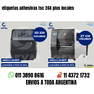 etiquetas adhesivas tsc 244 plus locales