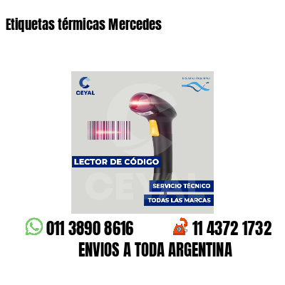 Etiquetas térmicas Mercedes