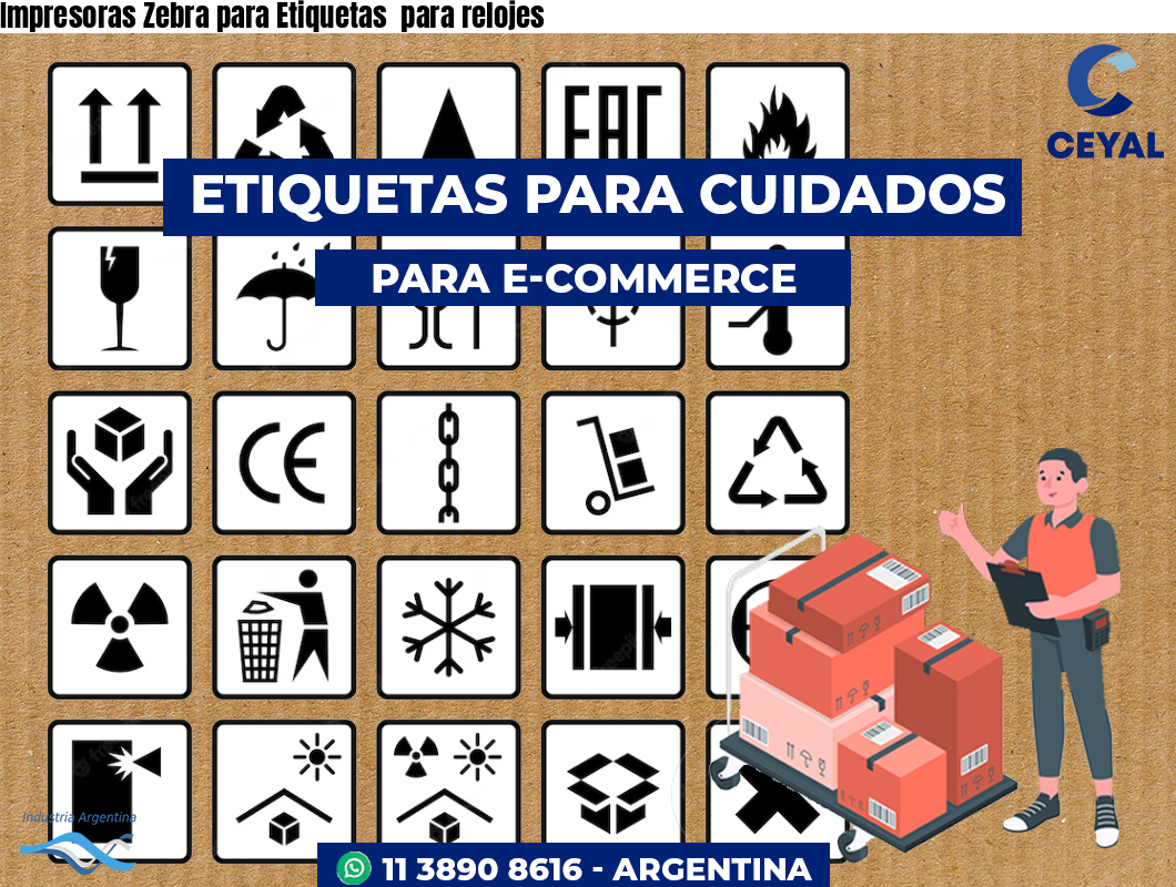 Impresoras Zebra para Etiquetas  para relojes