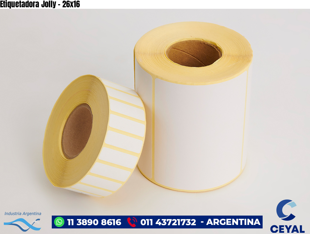 Etiquetadora Jolly - 26x16