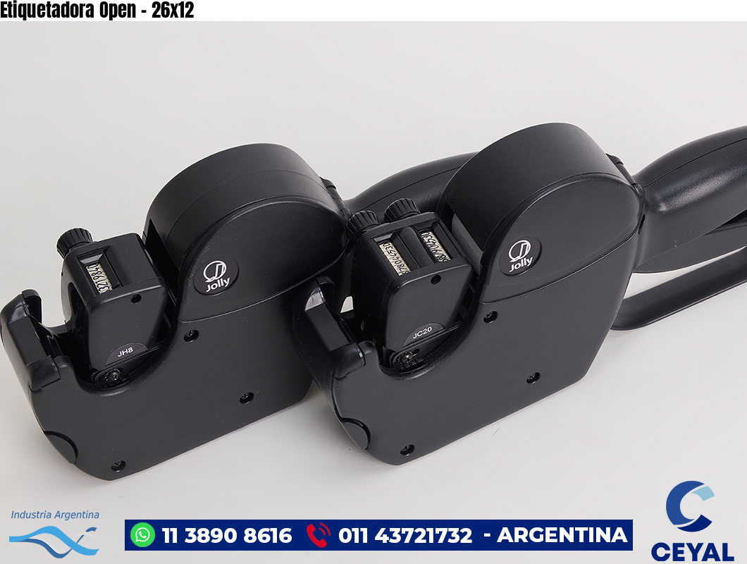 Etiquetadora Open – 26×12