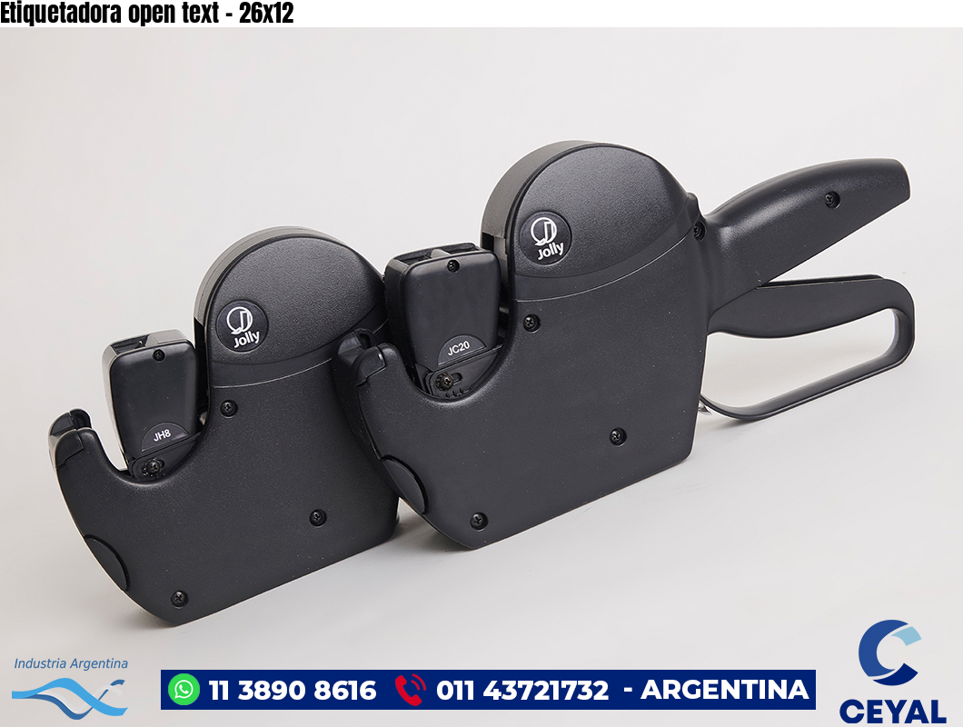 Etiquetadora open text – 26×12