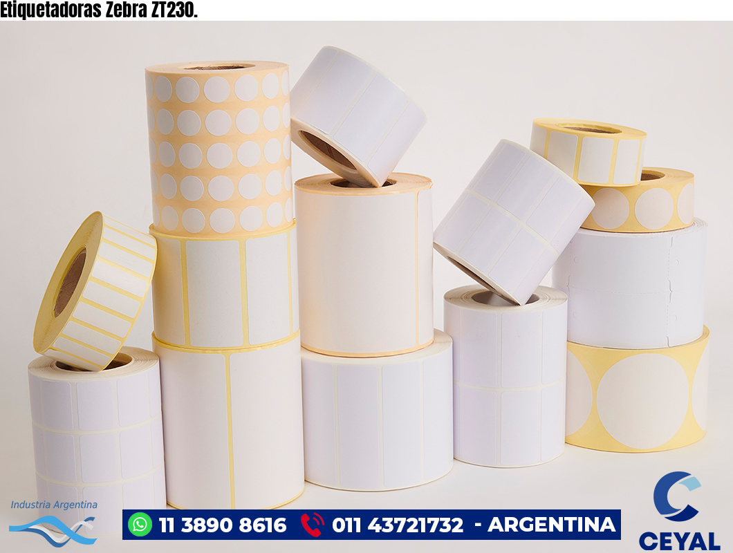 Etiquetadoras Zebra ZT230.