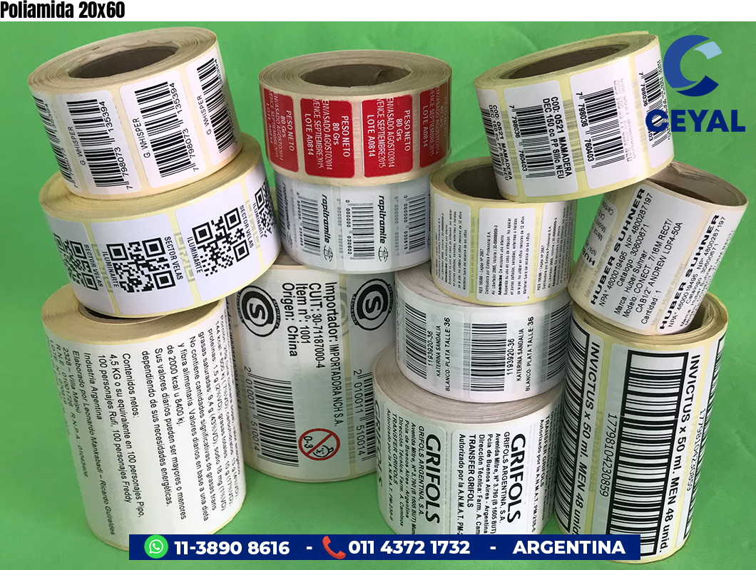 Poliamida 20x60
