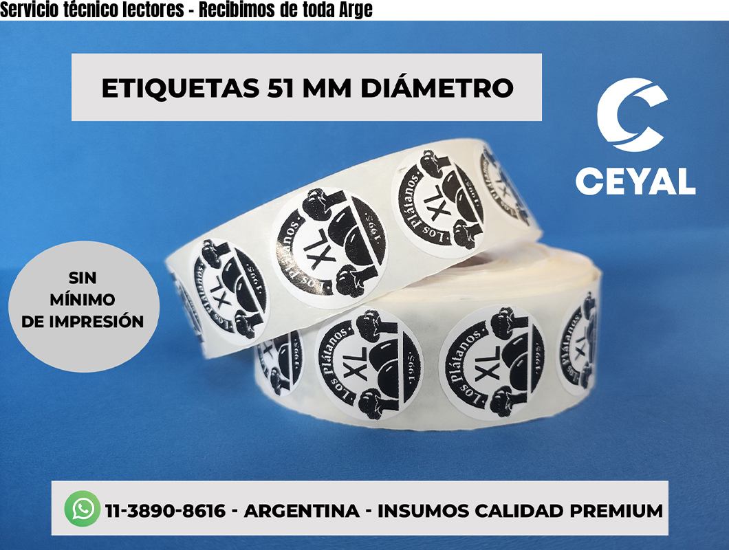 Servicio técnico lectores - Recibimos de toda Arge