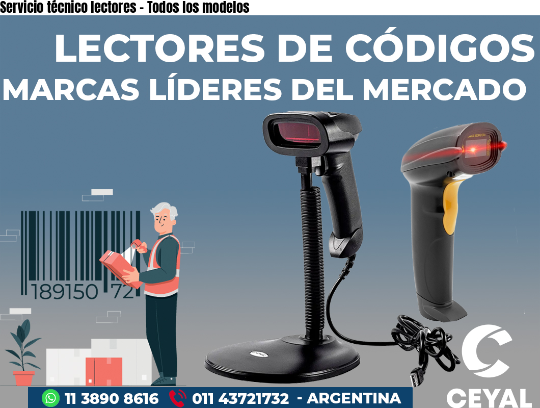 Servicio técnico lectores – Todos los modelos