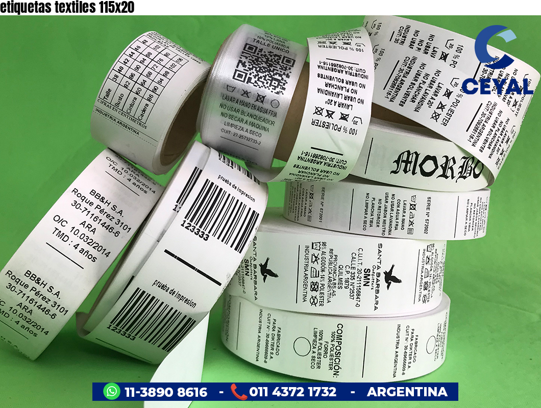 etiquetas textiles 115×20