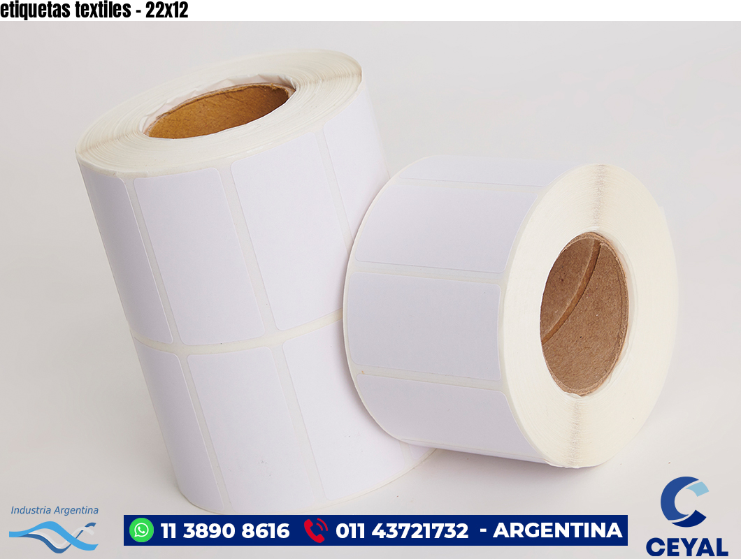 etiquetas textiles - 22x12