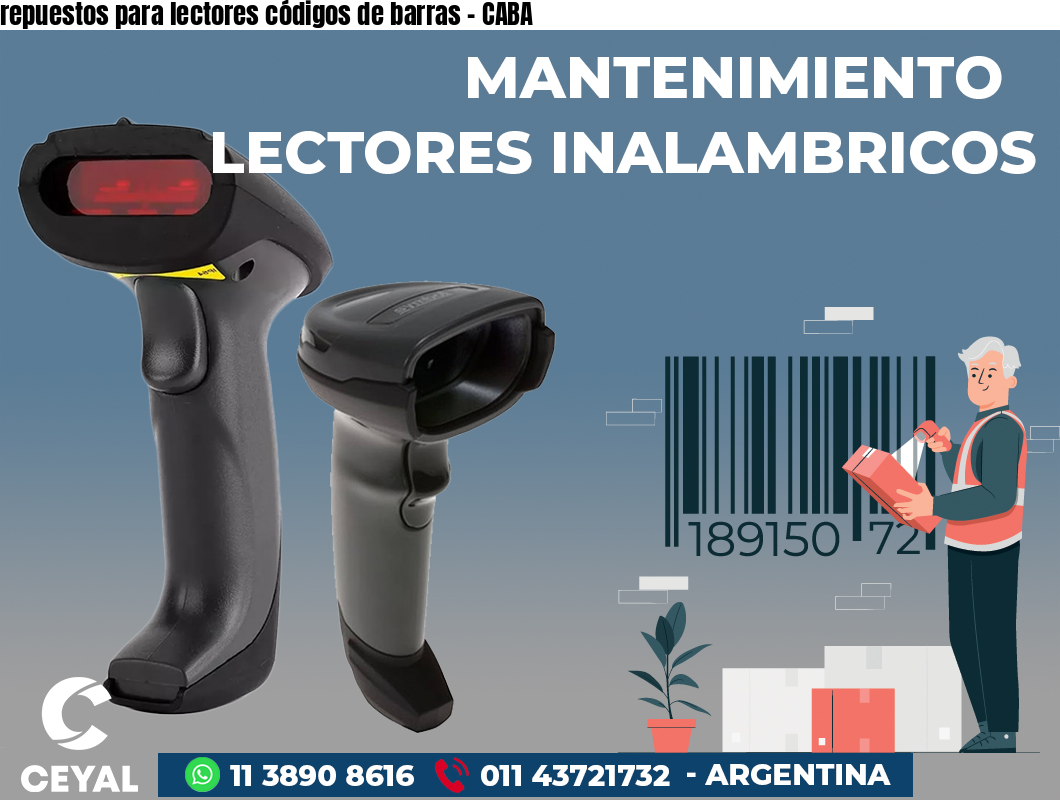 repuestos para lectores códigos de barras – CABA