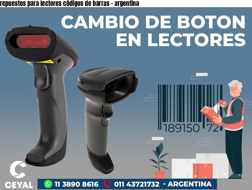 repuestos para lectores códigos de barras – argentina