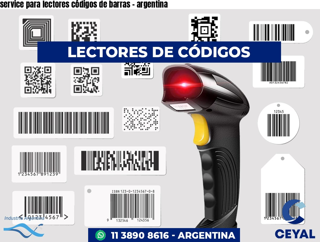 service para lectores códigos de barras - argentina