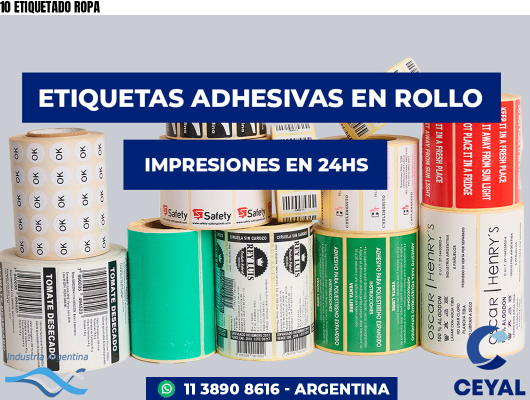 10 ETIQUETADO ROPA