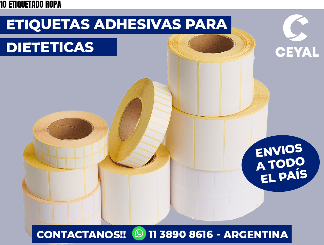 10 ETIQUETADO ROPA