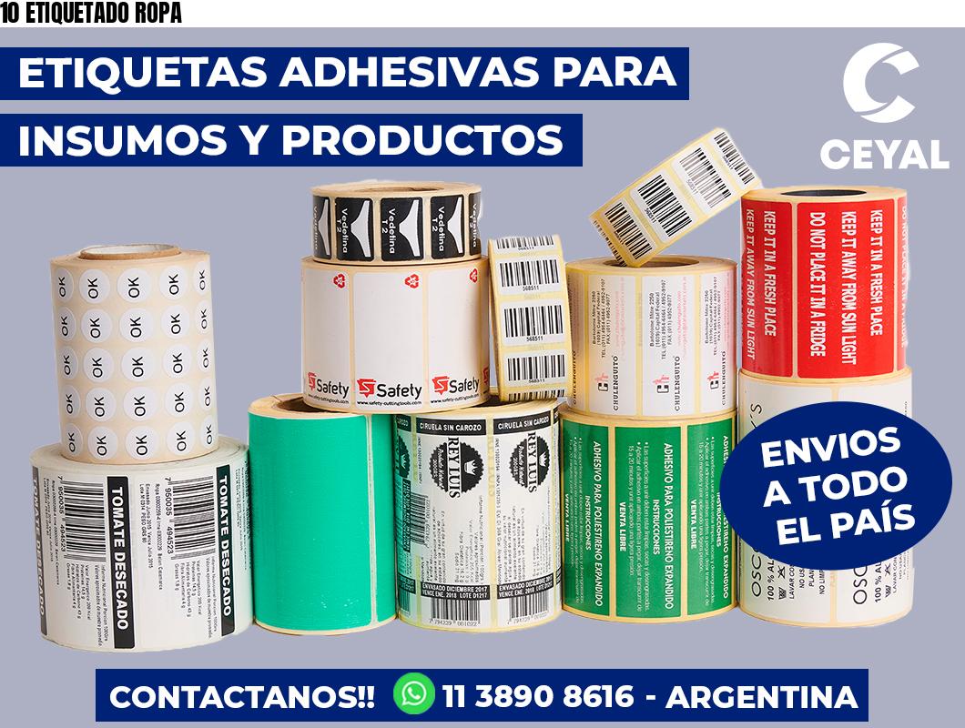 10 ETIQUETADO ROPA
