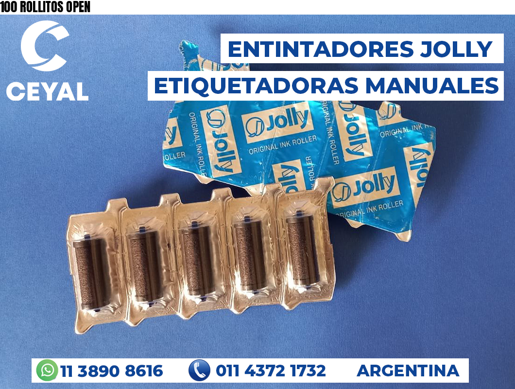 100 ROLLITOS OPEN
