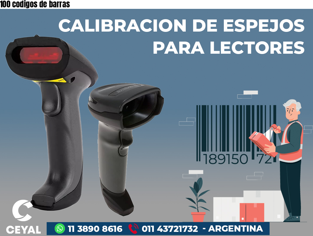 100 codigos de barras