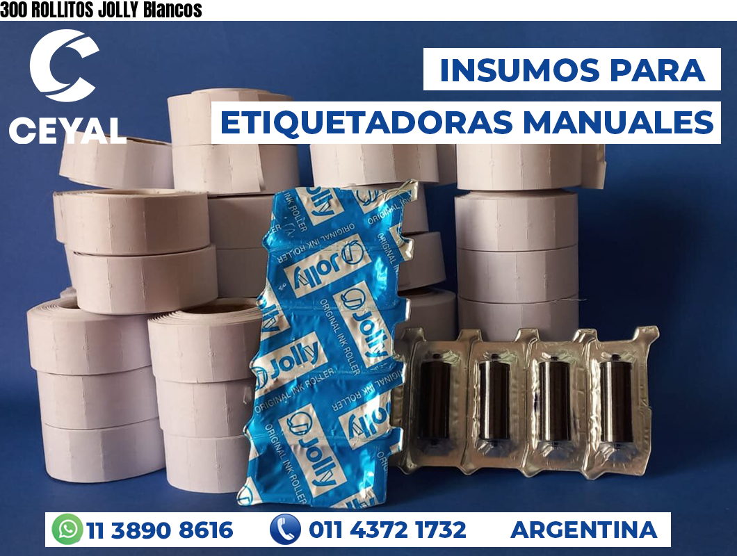 300 ROLLITOS JOLLY Blancos