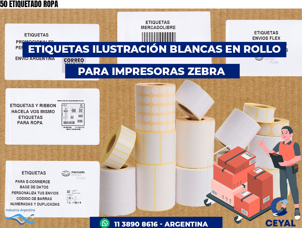 50 ETIQUETADO ROPA