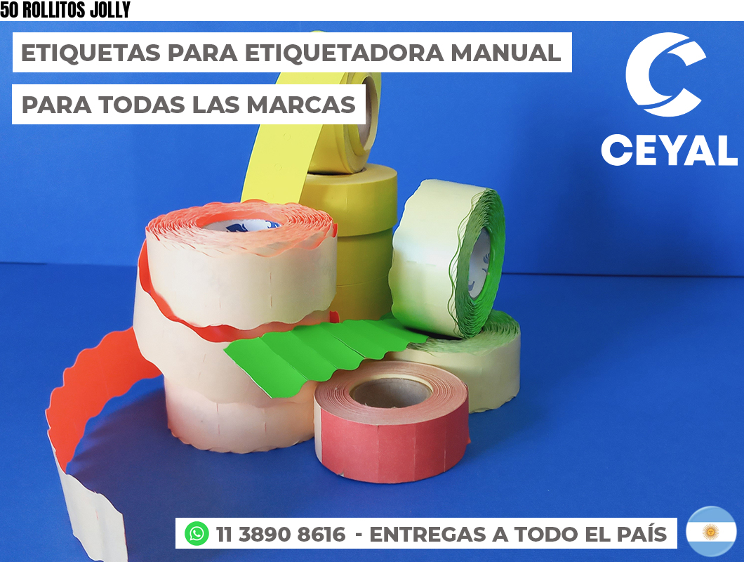 50 ROLLITOS JOLLY