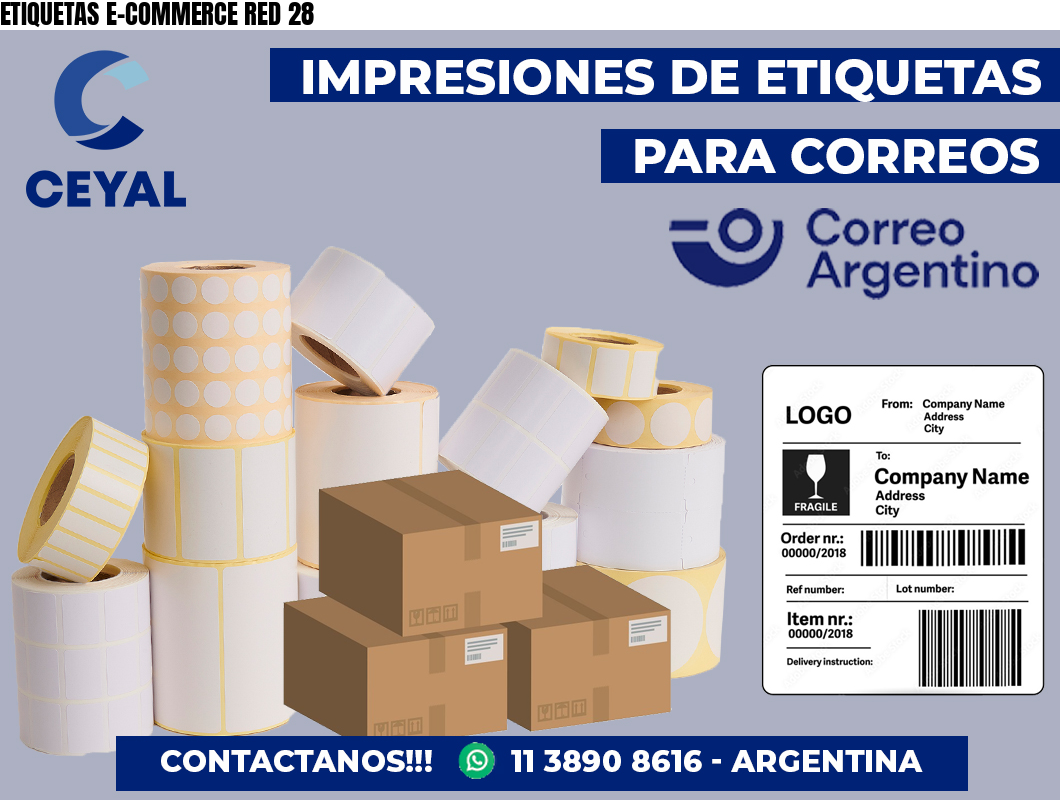 ETIQUETAS E-COMMERCE RED 28