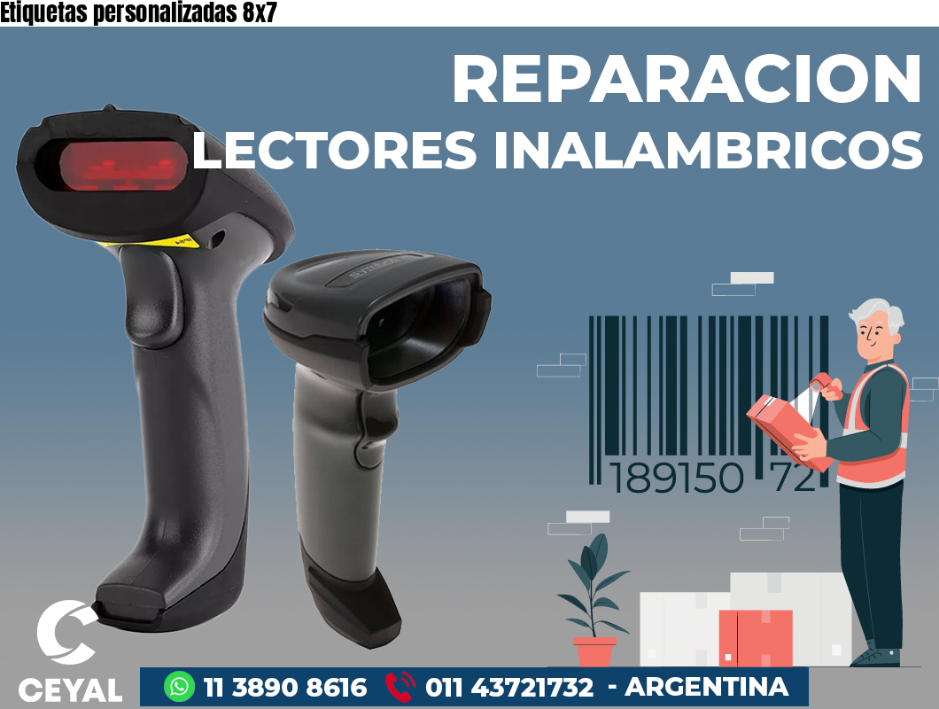 Etiquetas personalizadas 8x7