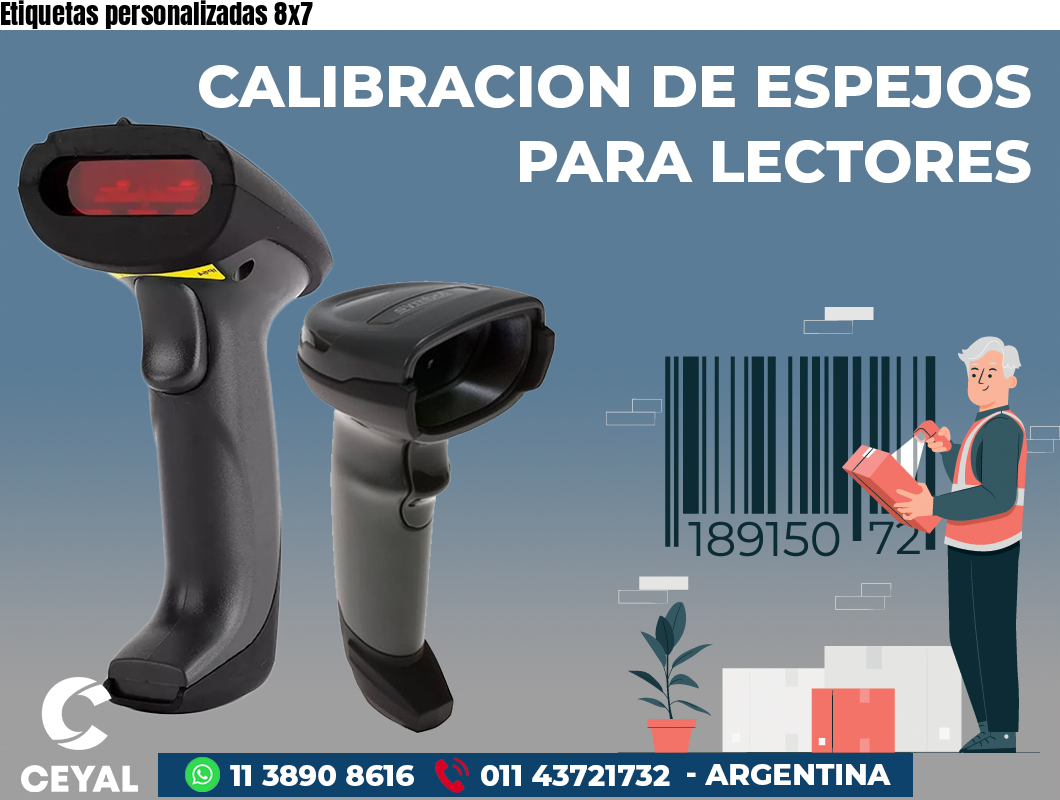 Etiquetas personalizadas 8x7