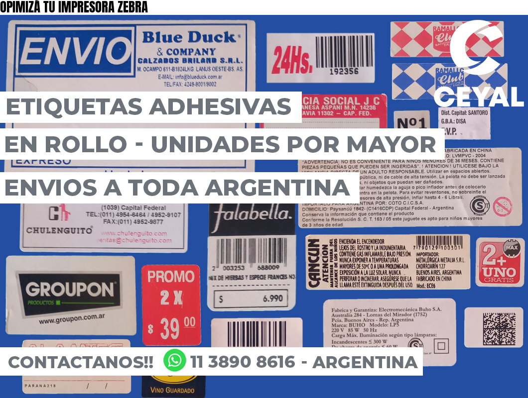 OPIMIZÁ TU IMPRESORA ZEBRA