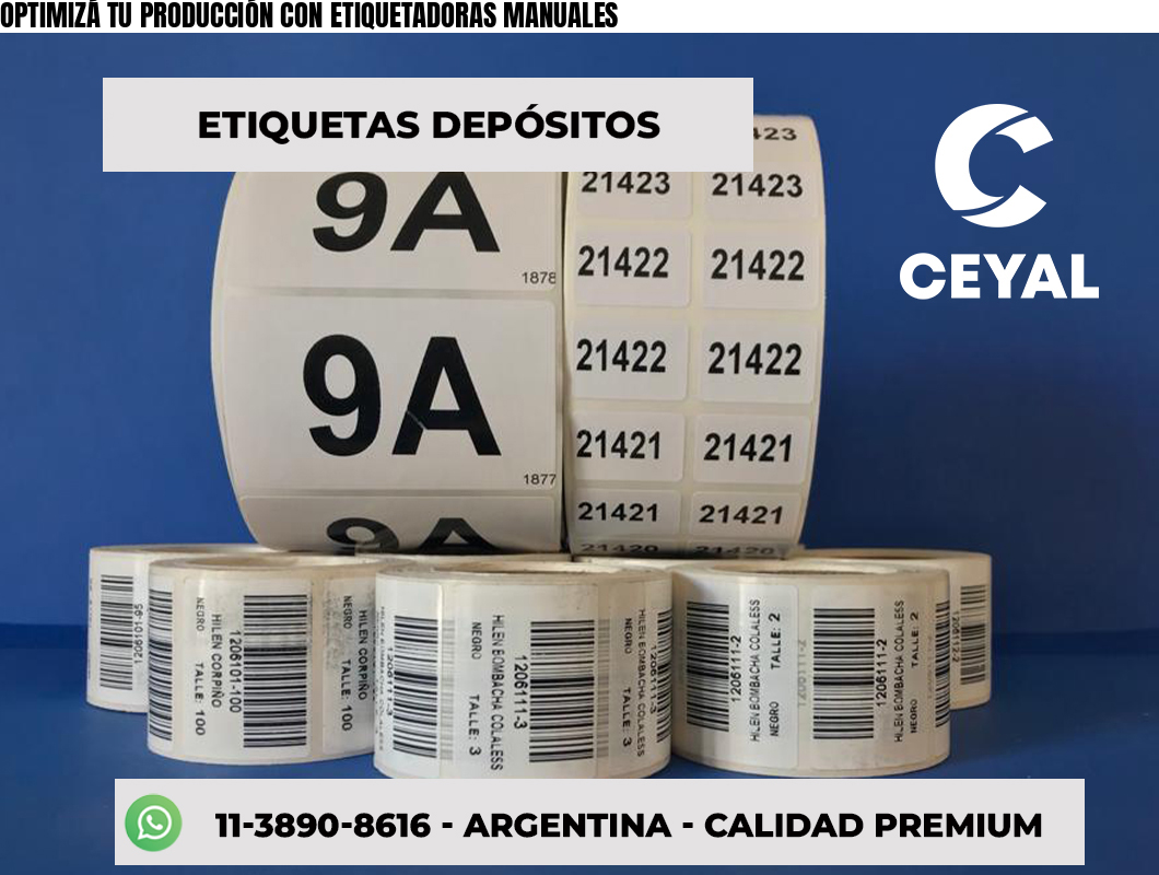 OPTIMIZÁ TU PRODUCCIÓN CON ETIQUETADORAS MANUALES