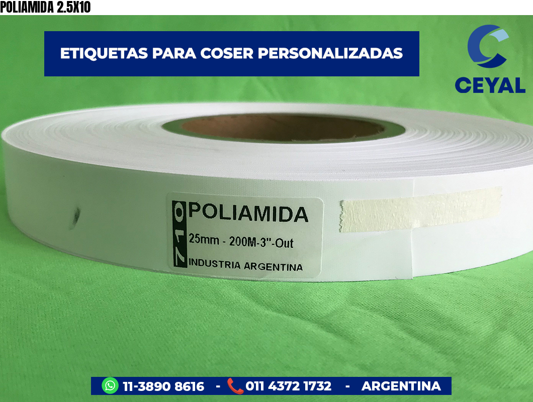 POLIAMIDA 2.5X10