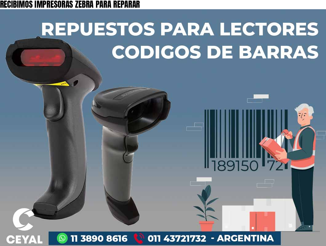 RECIBIMOS IMPRESORAS ZEBRA PARA REPARAR