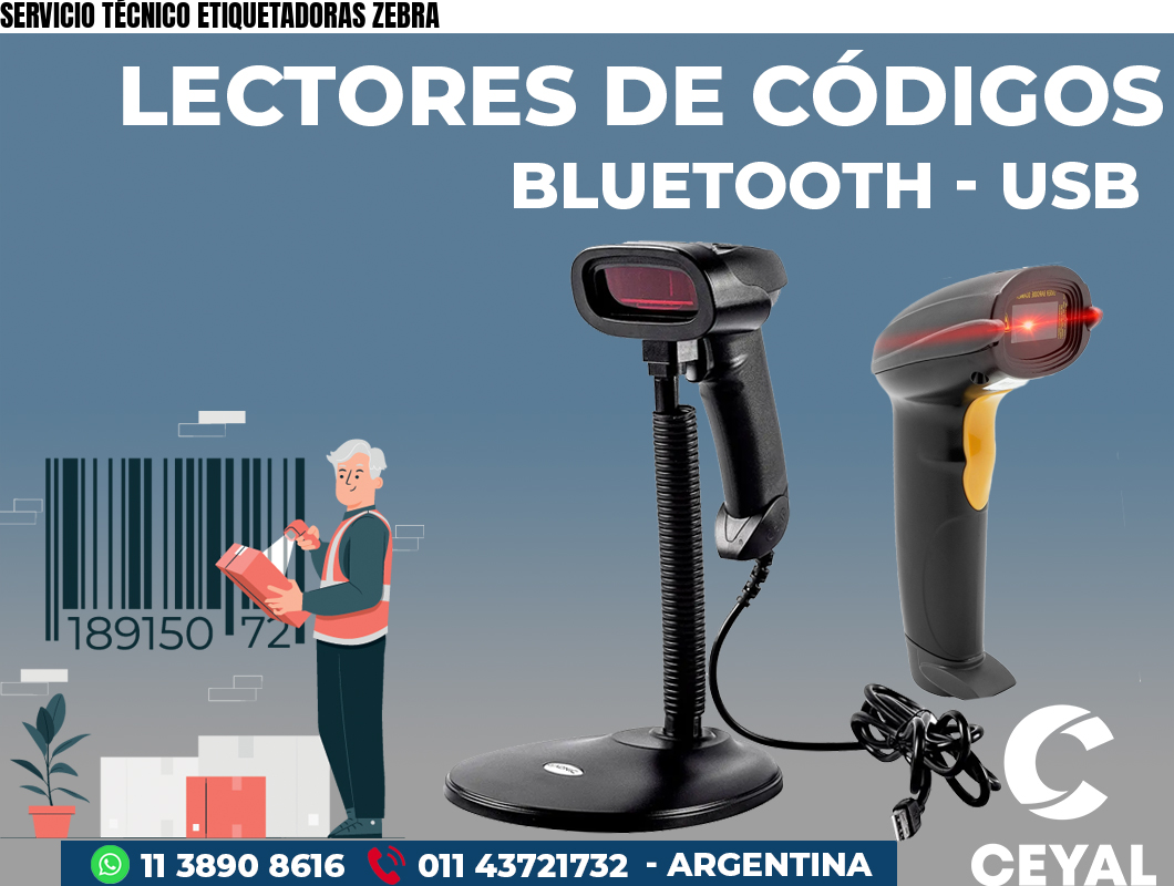 SERVICIO TÉCNICO ETIQUETADORAS ZEBRA