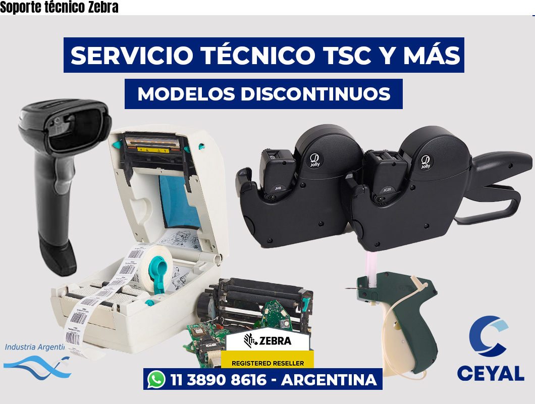 Soporte técnico Zebra