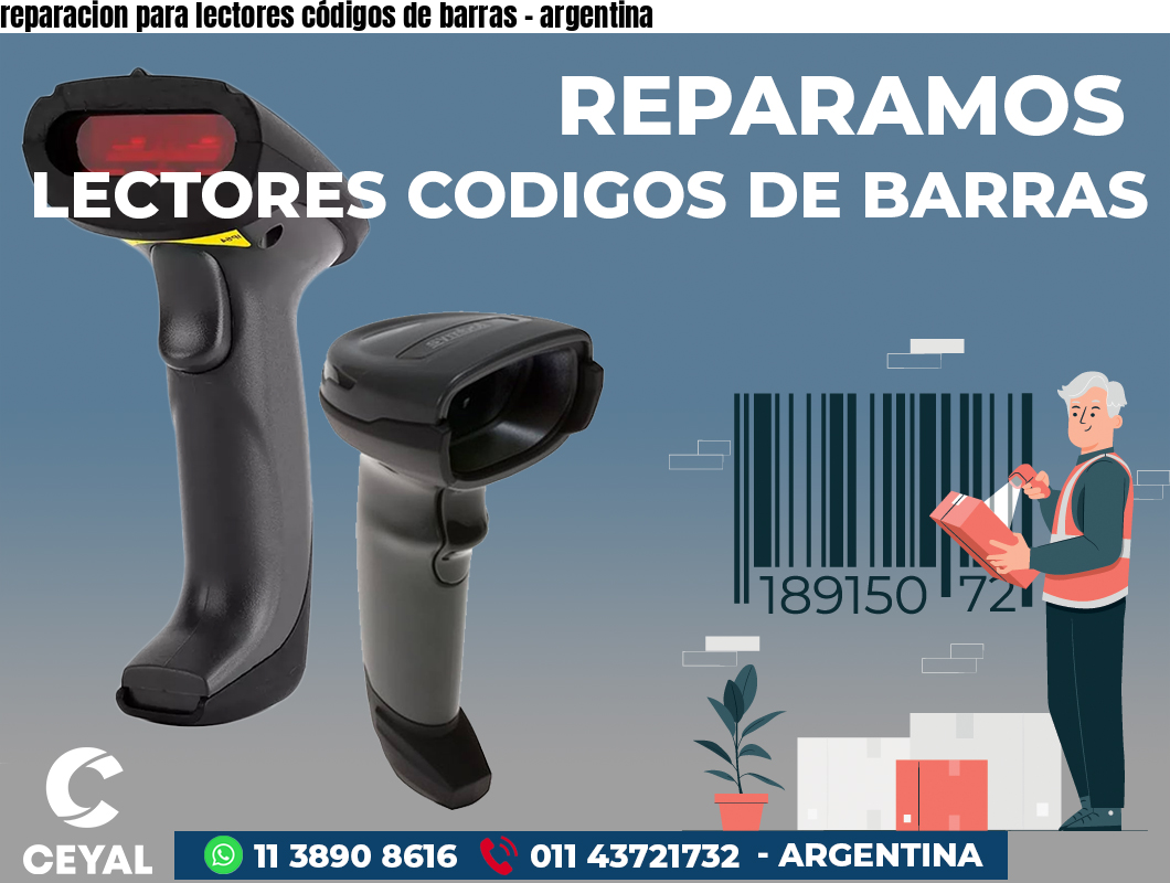 reparacion para lectores códigos de barras – argentina
